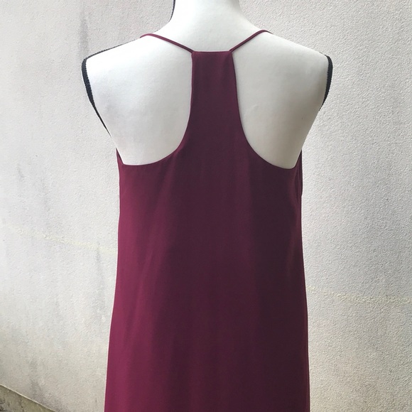 Nymphe maroon dress small - Picture 4 of 7